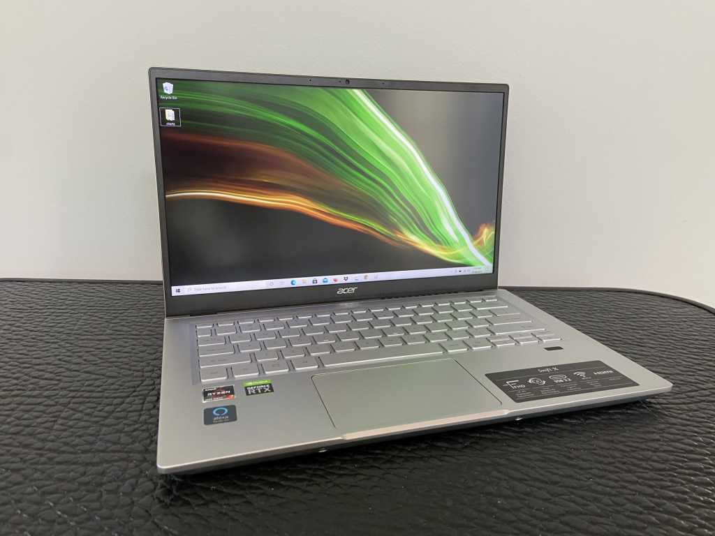 acer swift x ryzen review