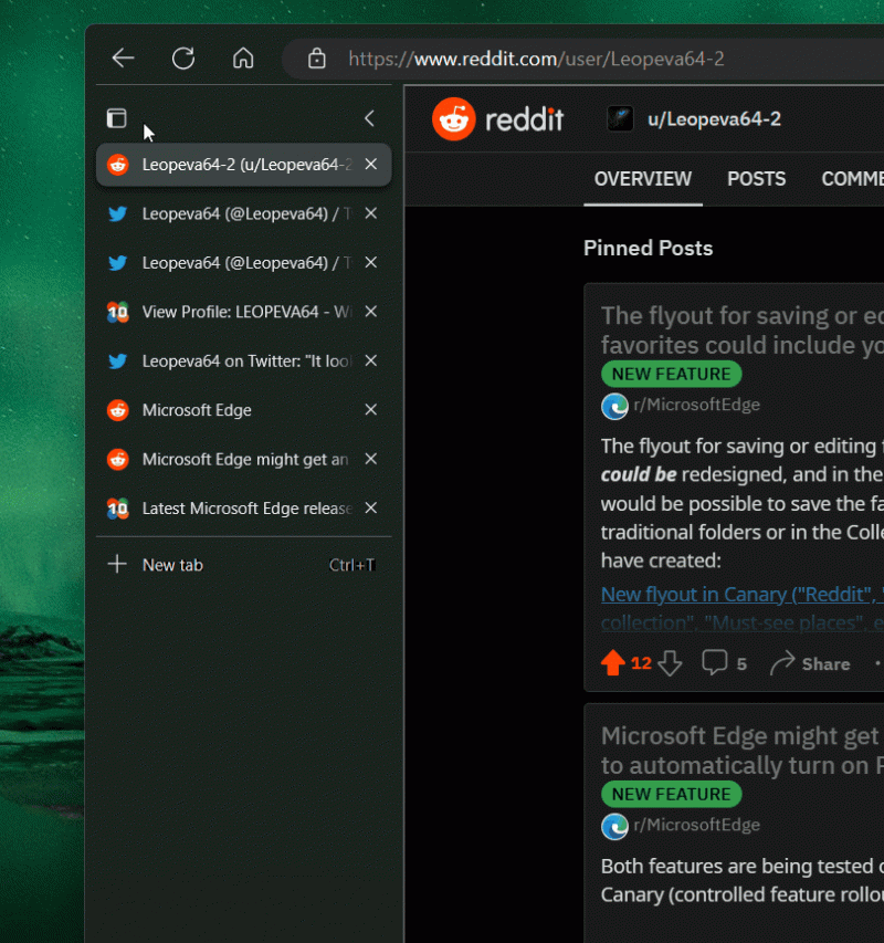 Group Similar Tab Kini Mulai Diuji di Edge Canary