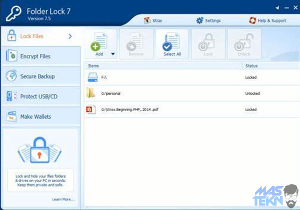 Gambar 10 Cara Mengunci Folder di Laptop dengan Aplikasi Pengunci Folder by teknoinside.com 10 cara mengunci folder pada pc laptop dengan mudah dan aman 2