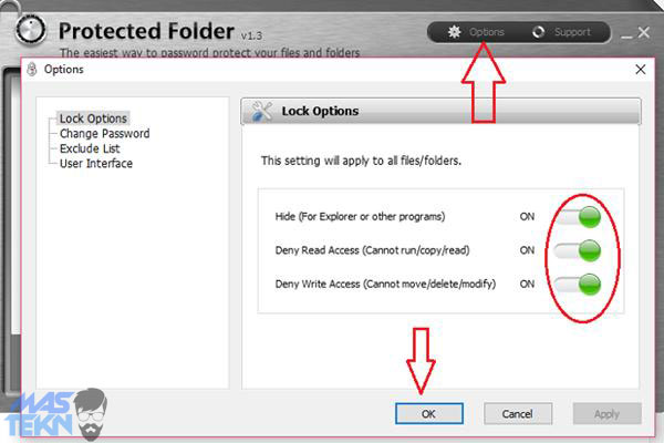 Gambar 10 Cara Mengunci Folder di Laptop dengan Aplikasi Pengunci Folder by teknoinside.com 10 cara mengunci folder pada pc laptop dengan mudah dan aman 4