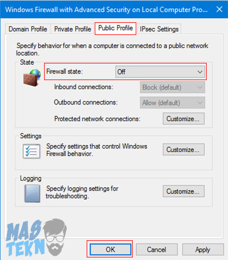 begini 3 cara mudah mematikan firewall di windows 7 8 dan 10 8