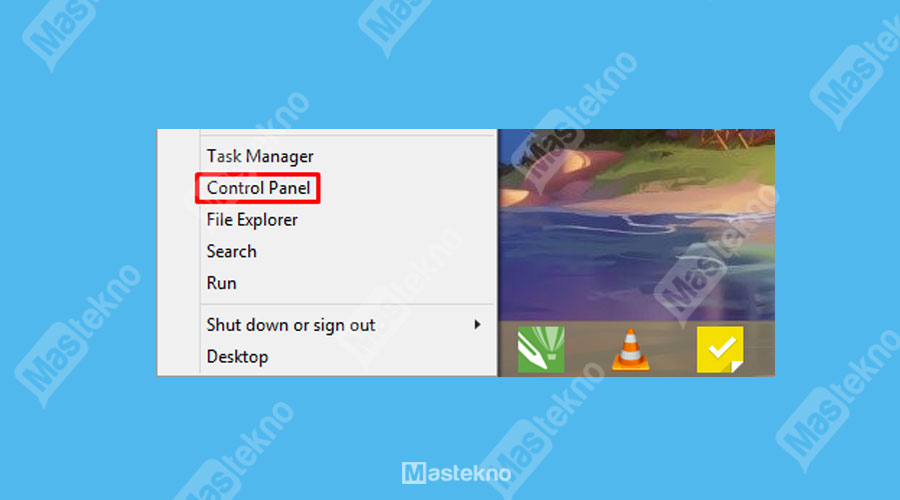 cara mematikan firewall lewat control panel