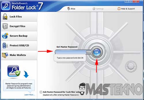 cara memberi password pada folder dengan software 1