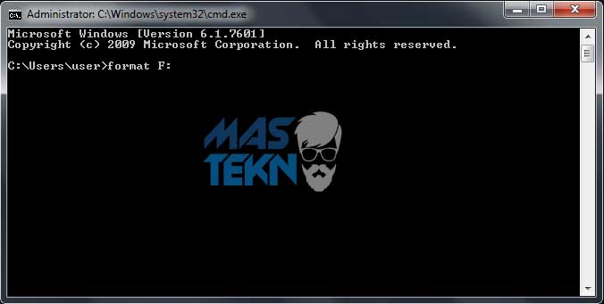 cara memperbaiki flashdisk minta diformat 3