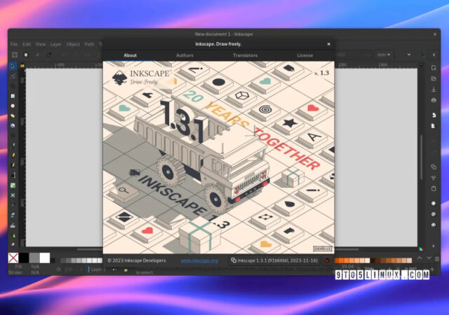 Inkscape 1.3.1 Dirilis dengan Tambahan Dua Fitur Baru dan Puluhan Perbaikan Bug
