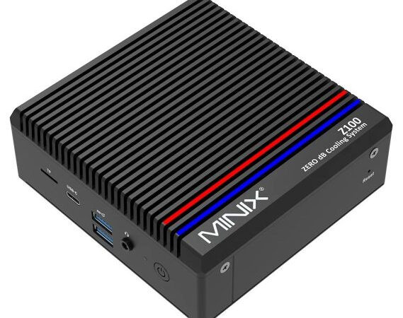 MINIX Z100 Fanless Mini PC yang Diotaki Intel N100 Alder Lake-N