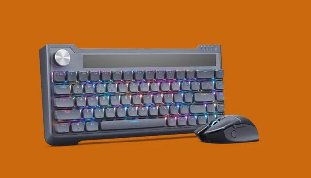 Lenovo shows off its hand-powered mouse and keyboard combo at CES 2024