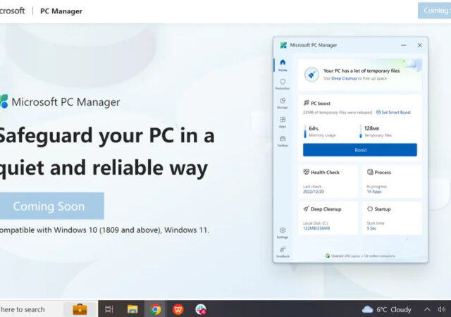 Aplikasi PC Cleaner resmi dari Microsoft