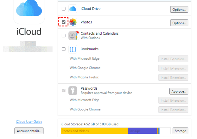 icloud for windows banner