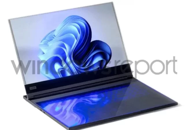 laptop transparan banner