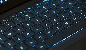 backlit keyboard banner
