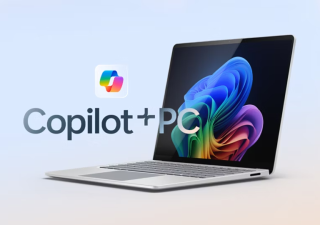 Laptop Copilot+ PC cover