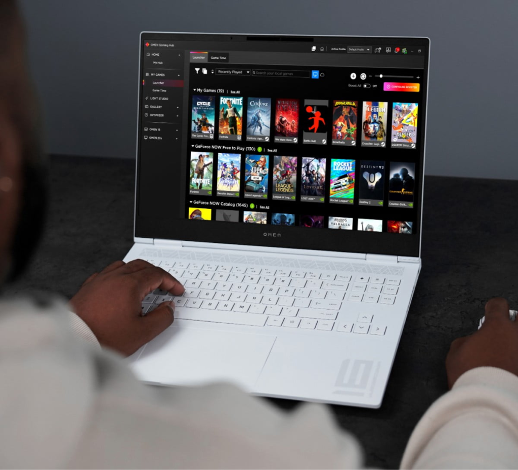 laptop omen transcend 14 inci 1