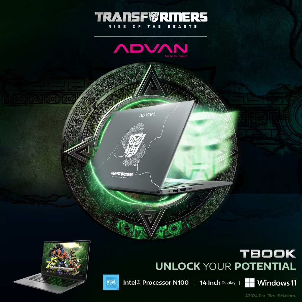 advan tbook x transformers banner