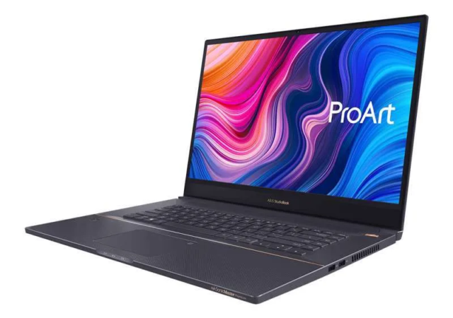 laptop desain grafis 3D banner