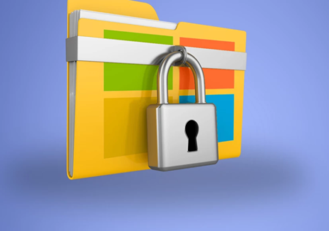 mengunci folder laptop 1