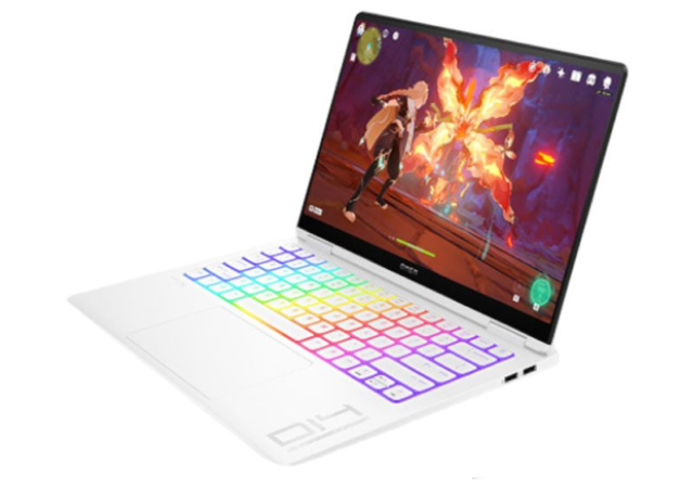 Laptop HP editing video banner