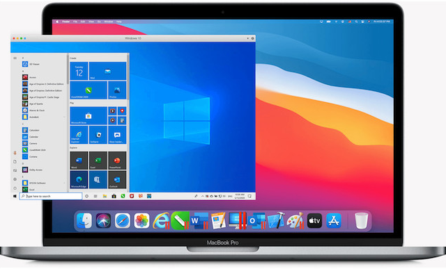 tampilan macbook jadi laptop windows 1