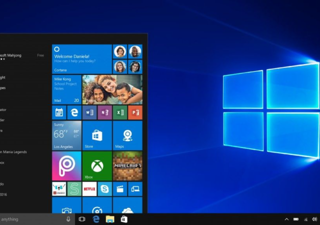 microsoft windows 10 banner