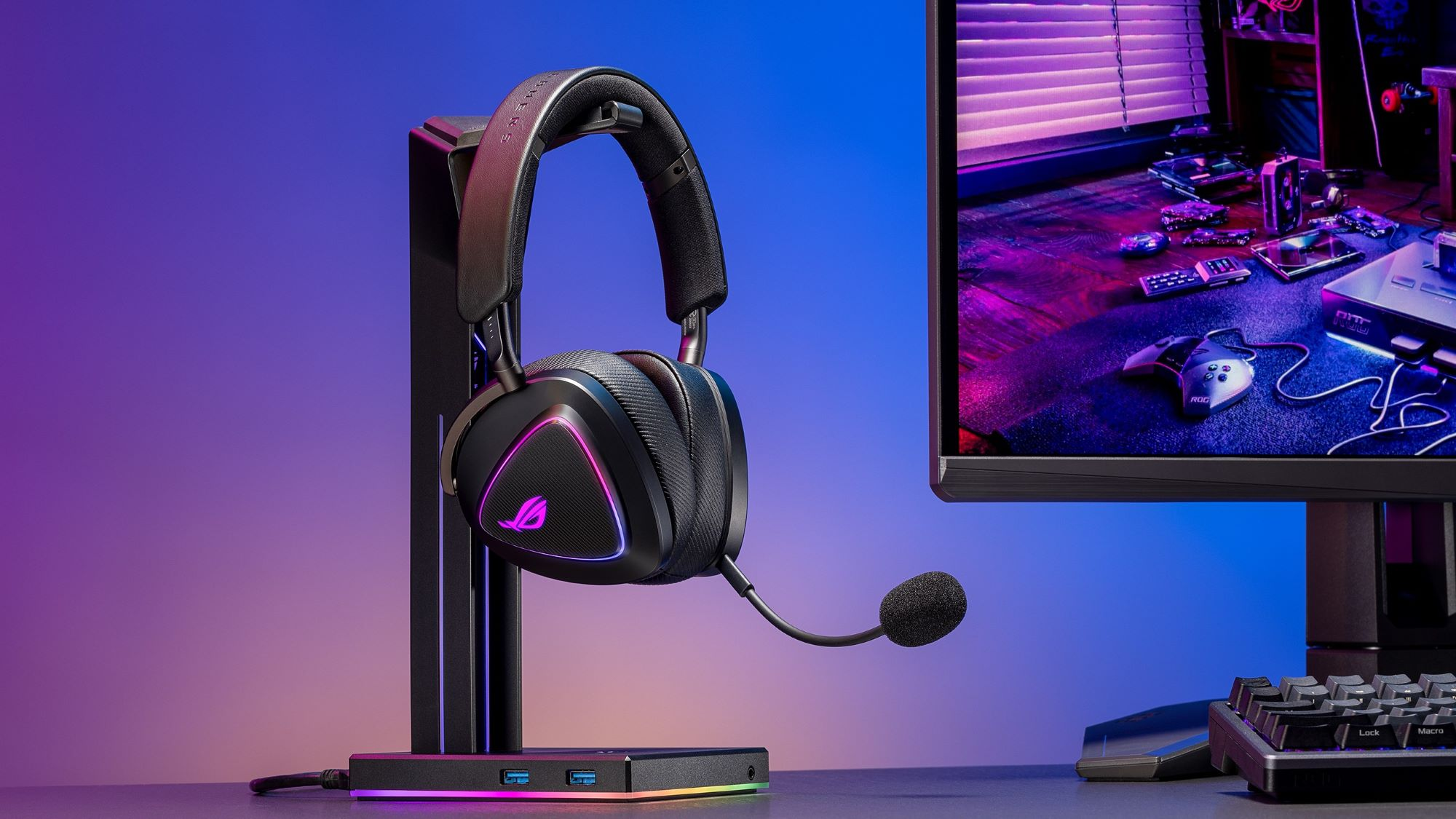 Asus ROG Delta 2 Moonlight White banner