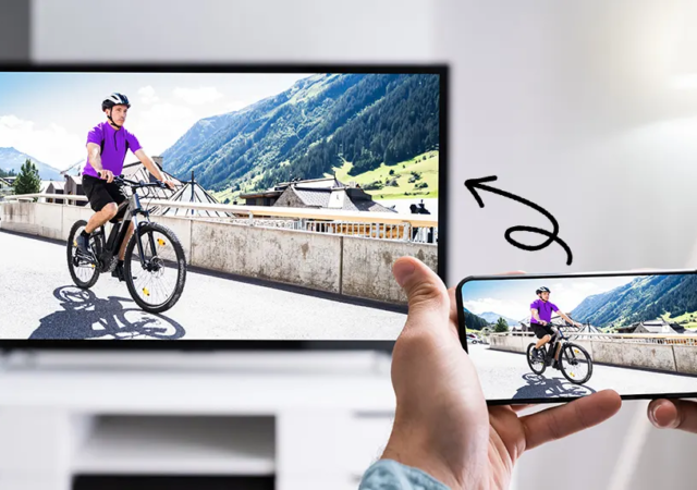 cara menghubungkan tv ke android banner