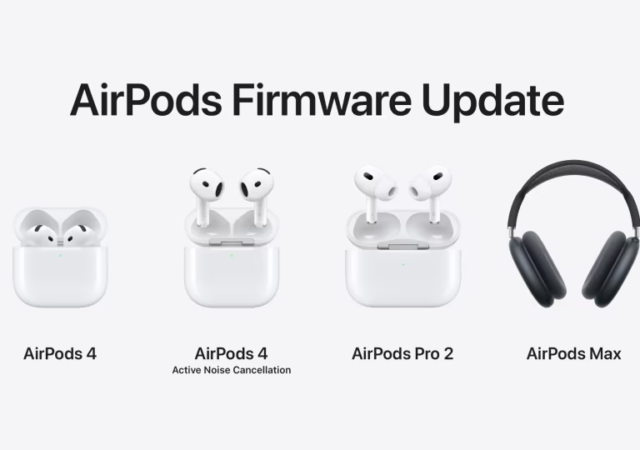 firmware airpods pro 2 banner