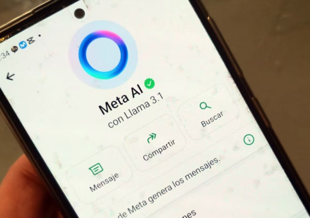 tombol meta ai whatsapp banner