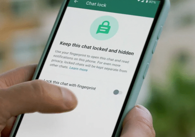 mengunci chat whatsapp di laptop banner