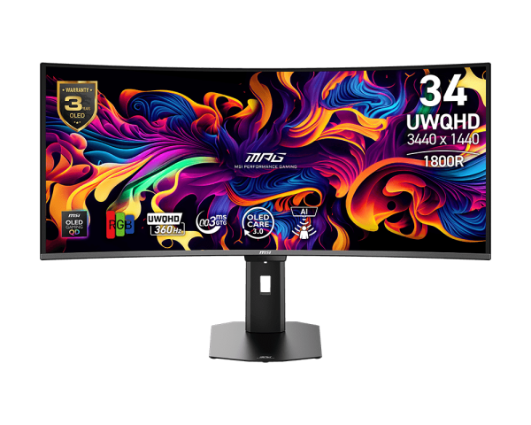 MSI MPG 341CQR QD-OLED X36 1