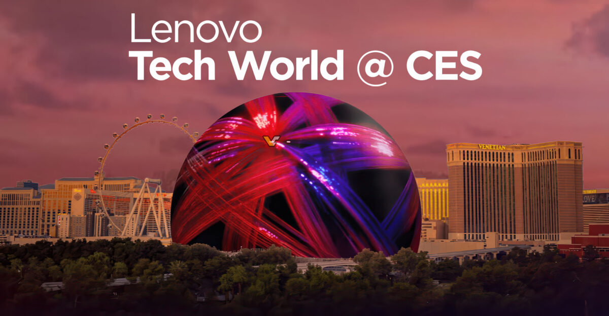 lenovo ces 2026 banner