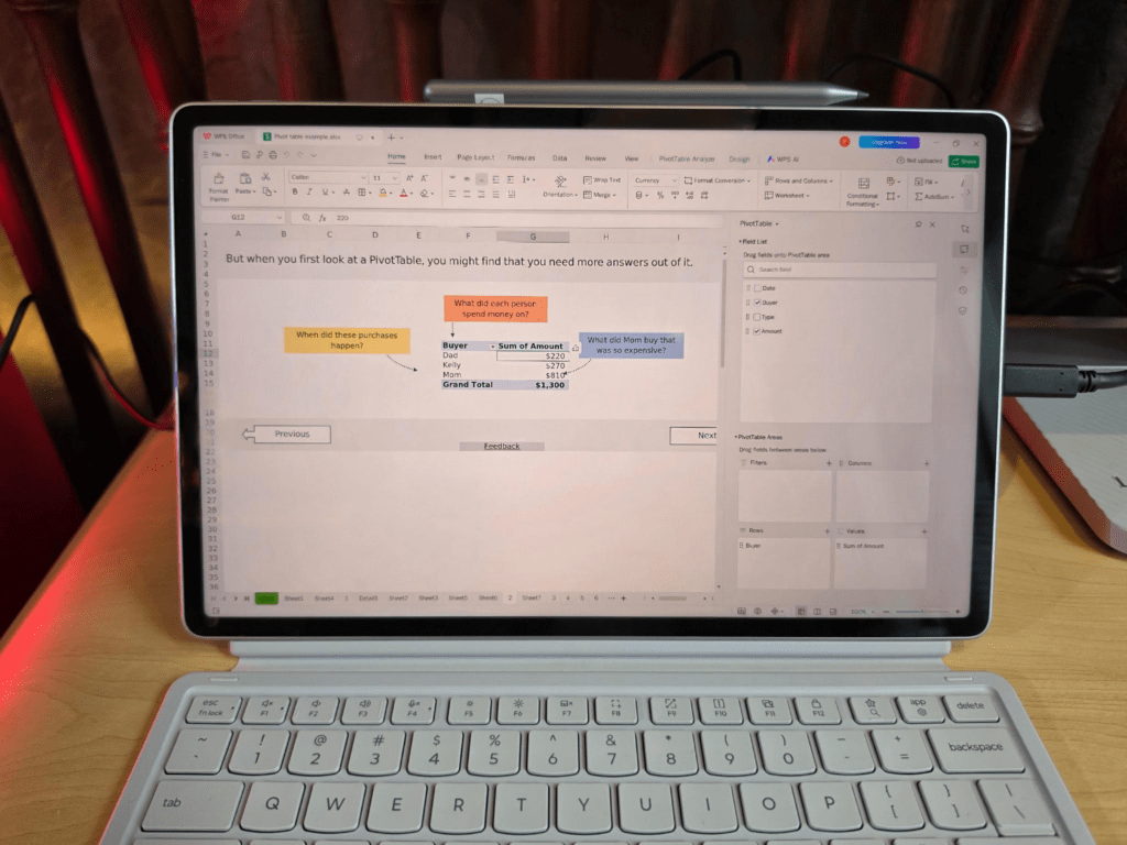 Lenovo Idea Tab Pro Gen 2 1