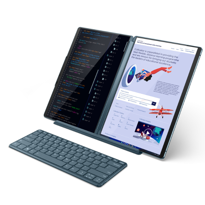 laptop dual screen termurah banner